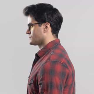 Okulary Smart Clips - na dzień męskie blokujące światło niebieskie smart clips na dzień biohac do ochrony wzroku i poprawy snu