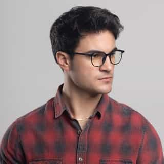 Okulary Ovate Clips - na dzień okulary do noszenia na dzień dayguard ovate clips biohac przezroczyste zerówki chroniące przed promieniowaniem monitora