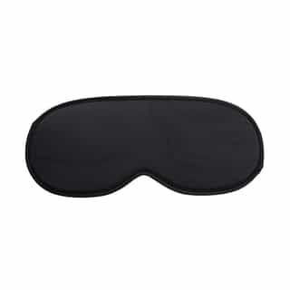 Czarna grafitowa opaska do spania Unwind – pełne zaciemnienie 360°