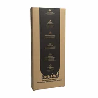 Opaska na oczy do spania Unwind w ekologicznym opakowaniu – skuteczna ochrona przed światłem