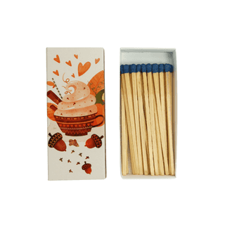 Długie zapałki jesienne na prezent długie zapałki jesienno-zimowe