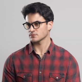 Okulary Ovate Clips - na dzień ovate clips do redukcji niebieskiego światła przy ekranach